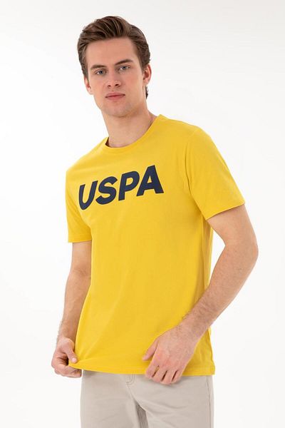 U.S. Polo Assn. U.S. Polo Assn. Geartıy025 Yellow Men's T-Shirt 2084588