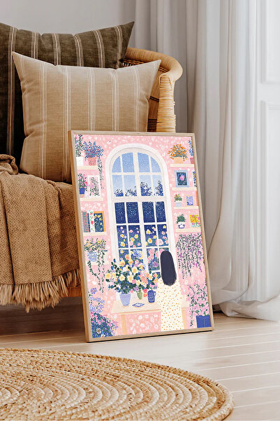 Dekorsiahome Διακοσμητικός πίνακας με ξύλινο πλαίσιο ενός τεμαχίου TK0034