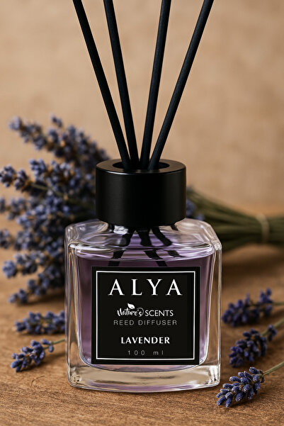 ALYA Nature's Scents Lavender Bambu Çubuklu Oda Kokusu - Lavanta Kokusu