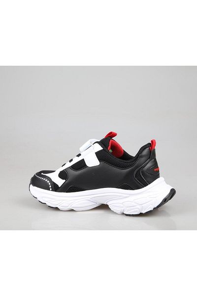 pepino 1866 Black-Red Kids Sneakers