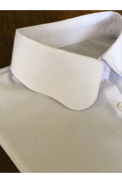 mirach White Daisy Model Αμάνικο πουκάμισο Hijab - Βρεφικό στρογγυλό γιακά, κομψό μισό πουκάμισο