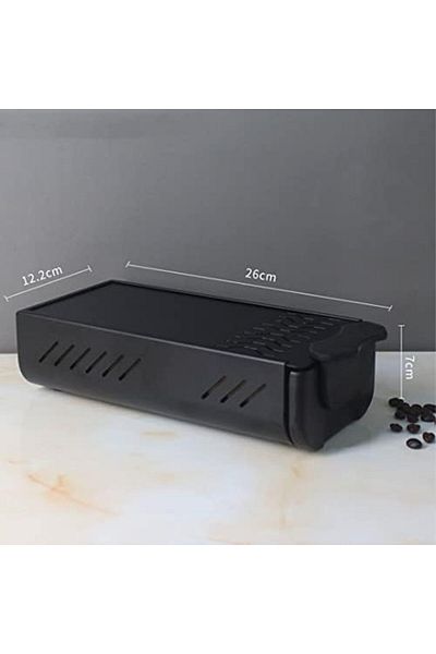 MIBRU Coffee mini drawer type espresso knock box black