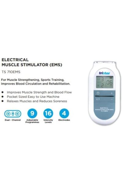 trister EMS ELECTRICAL MUSCLE STIMULATOR TS 710EMS