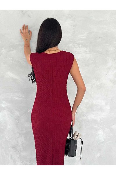 badibadii Rochie creion texturată intermitent