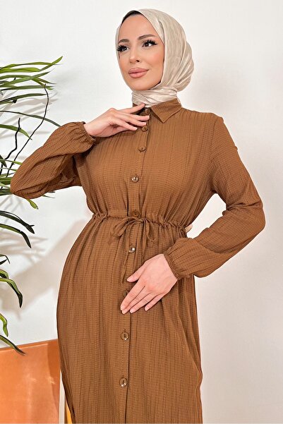 Bestenur Ersay Tunic Trousers Double Suit 1410 - Bitter Brown