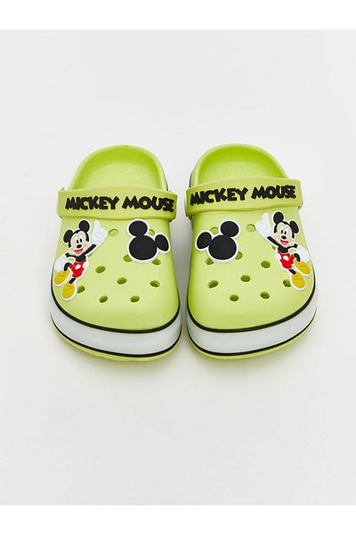 LC Waikiki Timeless and Luminous Green Printed Lighted Boys' Beach Sandals from Shining Store