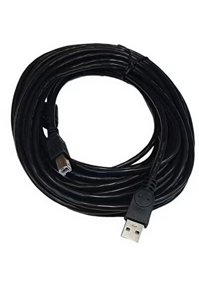 Taimi كابل طابعة USB-A إلى USB-B لتوصيل الكمبيوتر بالطابعة 10 أمتار - أسود