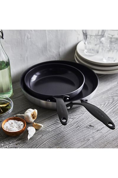 Greenpan Venice Pro Noir 2-Piece Pan Set 20cm & 26cm