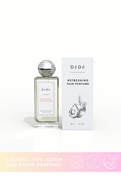 DeDe Candle & Wellness Studio Saç Bakım Parfümü - Yenileyici | Çiçeksi Ve Pudra Kokulu | Refreshing Hair Perfume