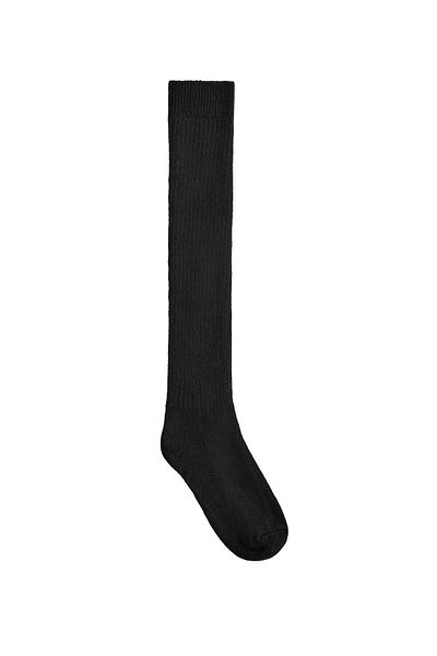 Oysho 21% Cashmere 14% Wool Very Long Socks