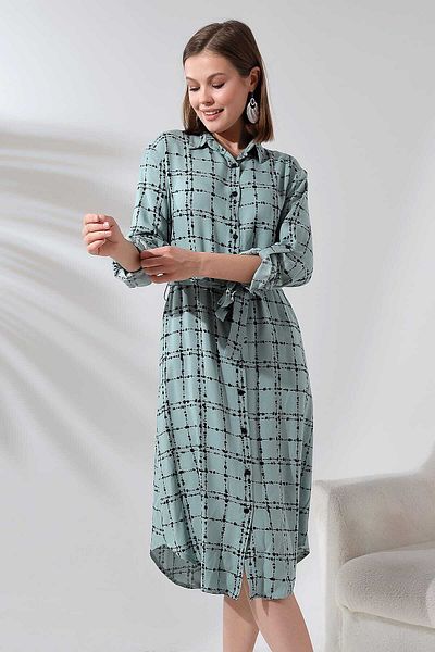 COCOCİX Copy - Patterned Tunic Dress