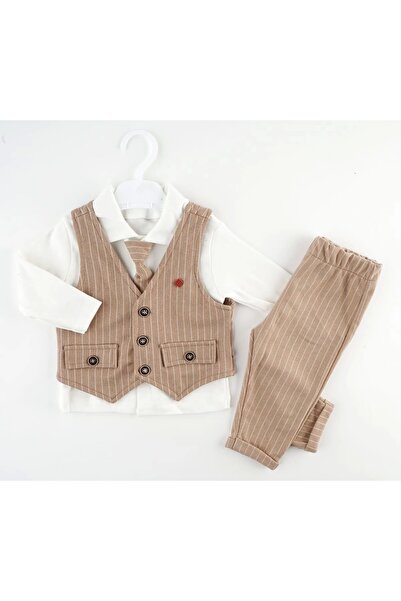 Mc Emirix Kids Wear 3 Piece Vest Set Monthly