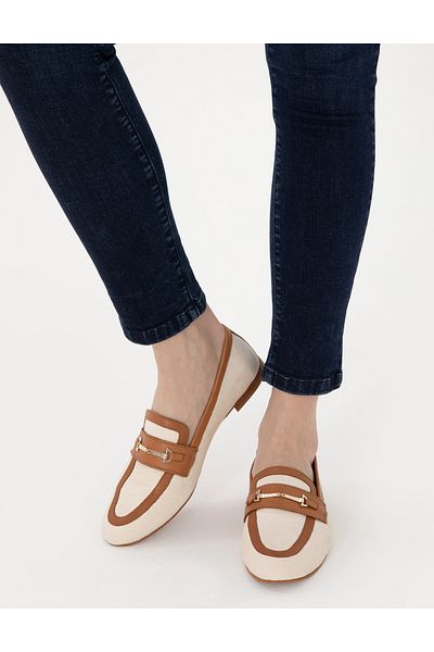 Pierre Cardin Ecru Shoes