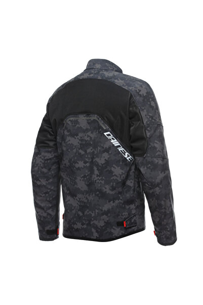 Dainese İgnite Camo Gray Black Fluo Red Air Tekstil Mont
