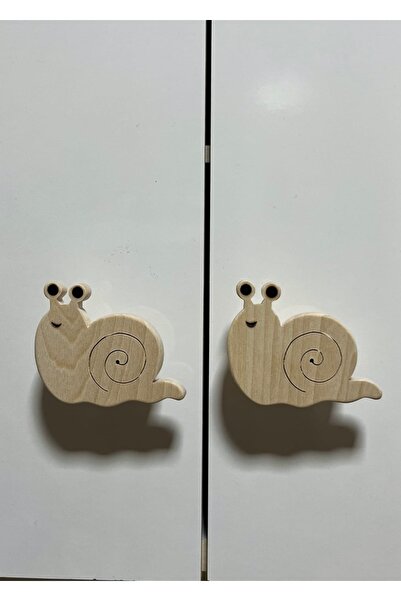 MİESSA Snail Handle, Drawer Dresser Cabinet Handle with Snail, Snail Handle