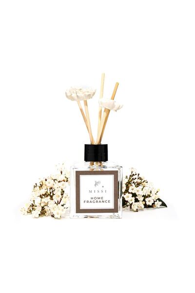 Missi 50 ml Çiçek Bambu Çubuklu White Jasmine Oda Kokusu