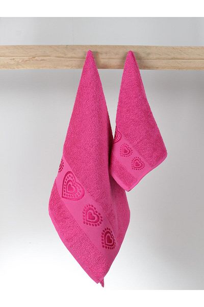 Ender Home Love Hand & Face Towel – Σετ 2, 100% βαμβάκι