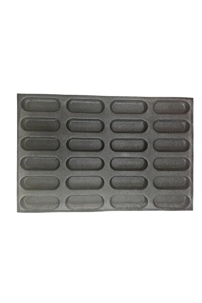 PASTRY PLANET قالب ساندويتش باجيت من السيليكون المثقوب