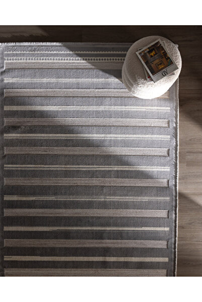 Madame Coco Annecy Teppich - Grau - 200x300 cm