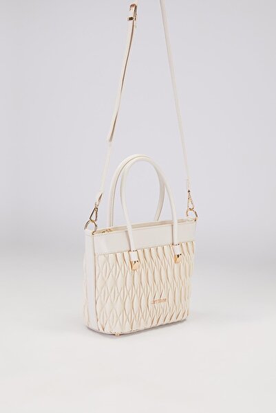 Levidor Cream Women's Hand and Shoulder Bag 930492