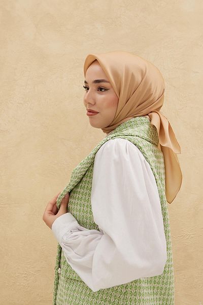 Silk Home 75006-22 Μοντέλο απλό γυαλιστερό κασκόλ