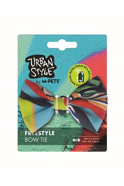 M-PETS Urban Style Freestyle Cat and Dog Bow Tie L (10 cm)