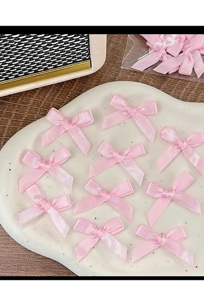 Çemrek Süs Parti Mini Bow Decoration Bow on Balloon 20 Pcs