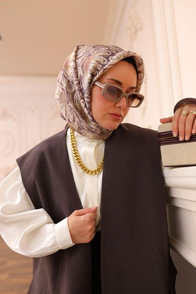 Silk Home Μεταξωτό κασκόλ Twill 11458-36
