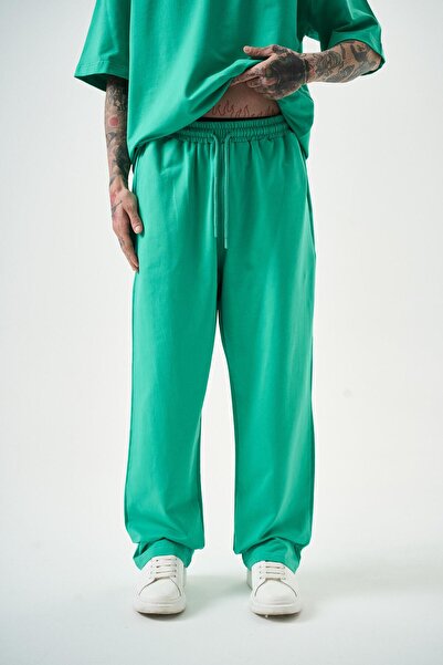 Respire Trening de bază verde largi pentru bărbați