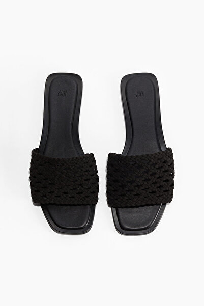 H&M Örme Şeritli Sandalet