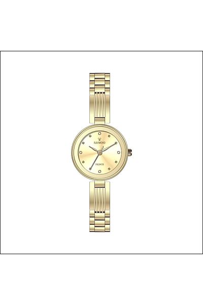Raymond Rym-211699 Women Wrist Watch - Stainless Steel Case and Band - 2 Year Warranty