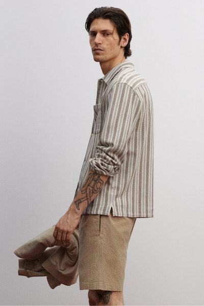 H&M Gofre Şort Relaxed Fit