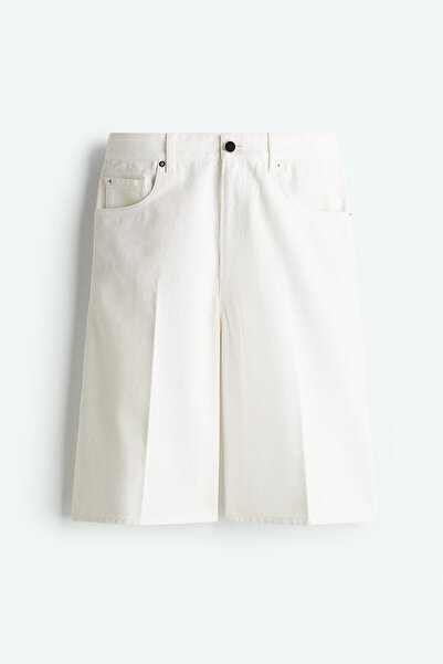H&M Kot Bermuda Şort