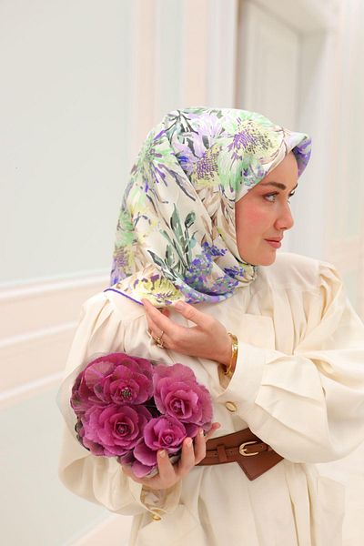 Silk Home Μεταξωτό κασκόλ Twill 11457-62