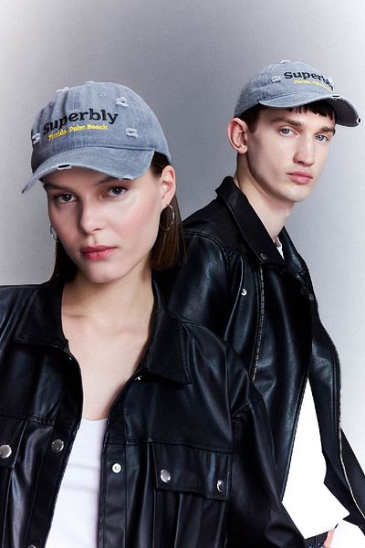 DeFacto Unisex Embroidered Jean Baseball Basketball Cap B8006ax24sm
