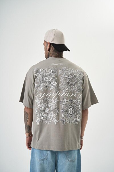 Respire Чоловіча футболка Oversize T-Shirt Gri