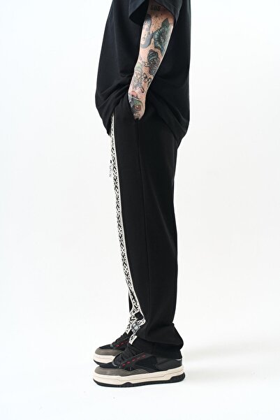 Respire Ανδρική φόρμα με έθνικ ρίγες με λεπτομέρειες Alive Lights Black Label