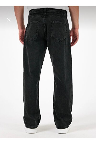 modakirwem Siyah baggy kot pantolon