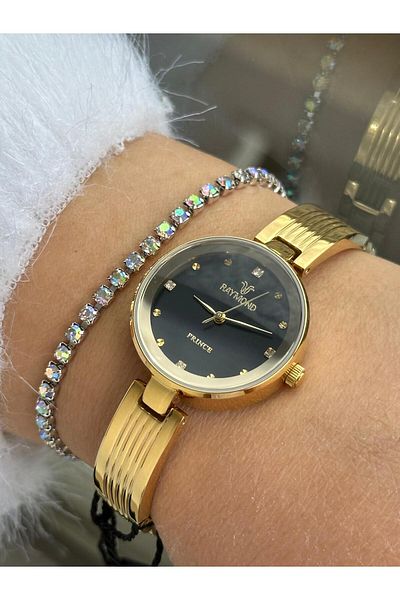 Raymond Rym-211699 Women Wrist Watch - Stainless Steel Case and Band - 2 Year Warranty