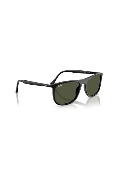 Ray-Ban Ray Ban Unisex Rectangle Sunglasses- Rb 2216 - Lense Size:58mm - Black