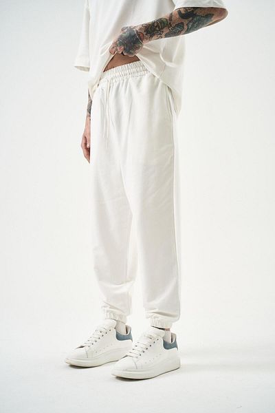 Respire Ανδρικά παπούτσια Basic Jogger Sweatpants Ecru