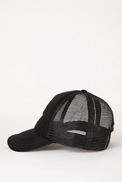 DeFacto Ανδρικό εμπριμέ καπέλο μπάσκετ μπάσκετ B8009AX24SM