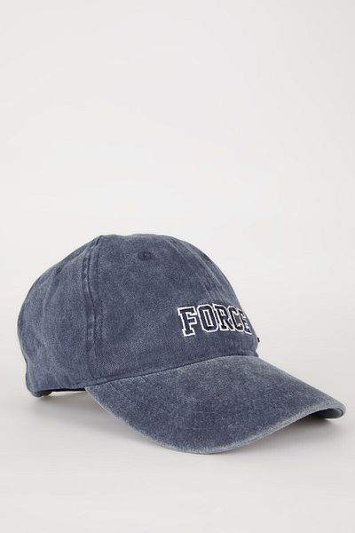DeFacto Unisex Embroidered Woven Baseball Basketball Cap B8003AX24SM