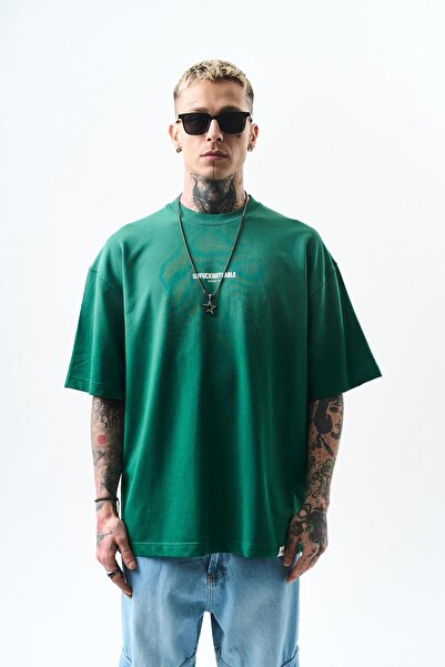 Respire Tricou oversize pentru bărbați cu imprimeu Nefti Unfuckwithable