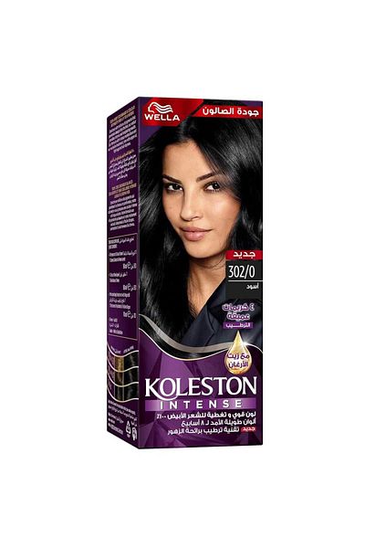 Wella صبغة شعر كولستون انتنس أسود - 302/0