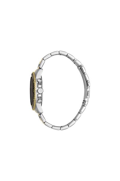 Esprit ES1G373M0085 Watch Men Hudson Silver Tone/Black with Black dial Quartz mechanism