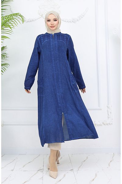 sefamerve Αυθεντικό Χιτώνα Καπάκι 0808-04 Navy Blue