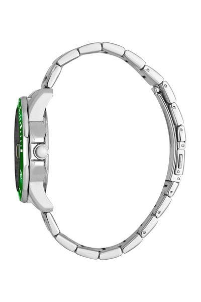Esprit ES1G367M0065 Watch Men Kale Silver Tone with Black dial Quartz mechanism