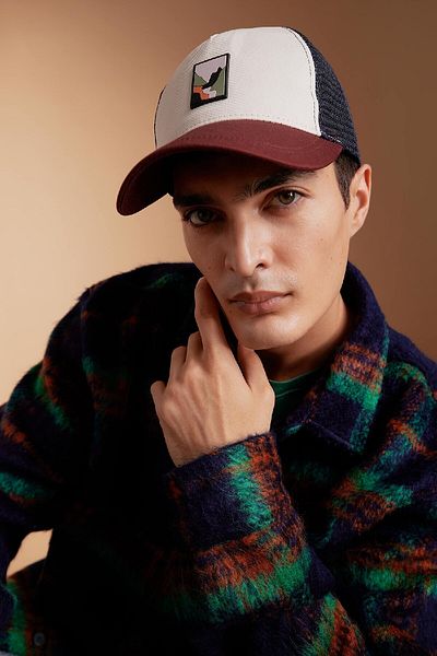 DeFacto Men's Label Printed Woven Baseball Basketball Cap B7993Ax24Sm