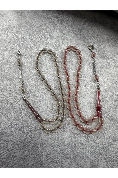 Jewel 2 Adet Tesbih Fosforlu Karanlıkta Parlayan Kedigözü Tesbih